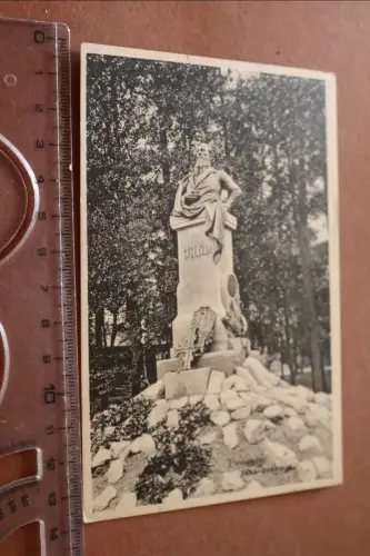 tolle alte Karte - Perleberg Jahn-Denkmal  1917