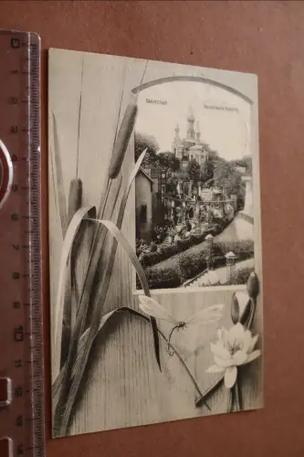 tolle alte Karte - Darmstadt Russische Kapelle 1915