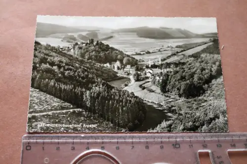 tolle alte Karte - Arpetal - Grevenstein 60-70er Jahre 