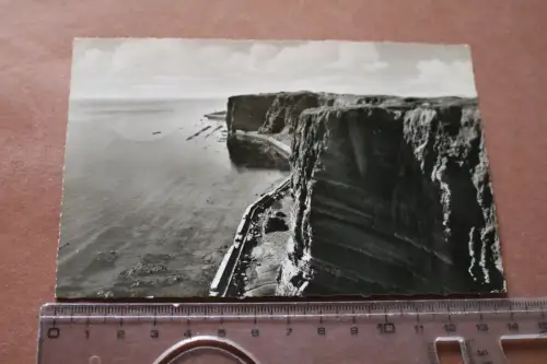 tolle alte Karte - Helgoland Westküste 1955