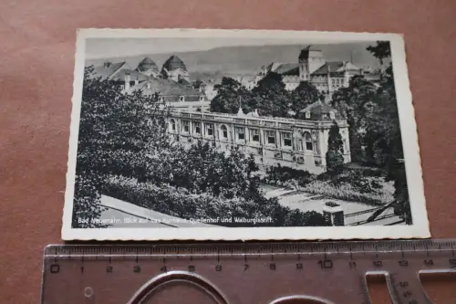 tolle alte Karte - Bad Neuenahr - Kurhaus, Quellenhof und Walburgisstift 30-50er