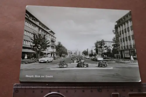 tolle alte Karte - Rheydt - Blick zur Gracht 60-70er Jahre 