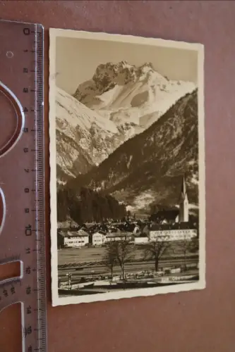 tolle alte Karte - Ansicht Oberstdorf - 30-40er Jahre WHW Briefmarken
