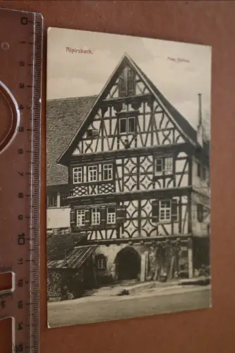 tolle alte Karte - Altes Schloß Alpirsbach - 20-30er Jahre 