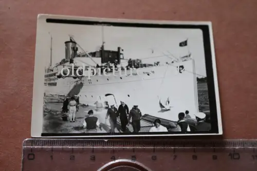 tolles altes Foto - Seedienst Ostpreussen - Schiff Hansestadt Danzig 