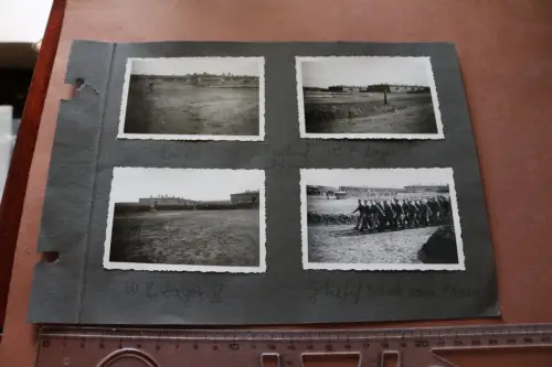 vier alte Fotos W.L. Lager II  ??? - Gudendorf - 1944 