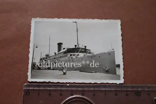 tolles altes Foto - Seedienst Ostpreussen - Schiff Preussen 