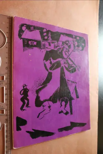 toller alter Austellungskatalog - Marc Chagall Graphik - Dresden u. Berlin 1976