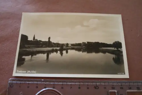 tolle alte Karte - Trebsen ( Mulde) 30-50er Jahre ??