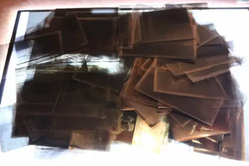 166 Negative eines Soldaten - Westfeldzug - Frankreich , Belgien ? Heimat 