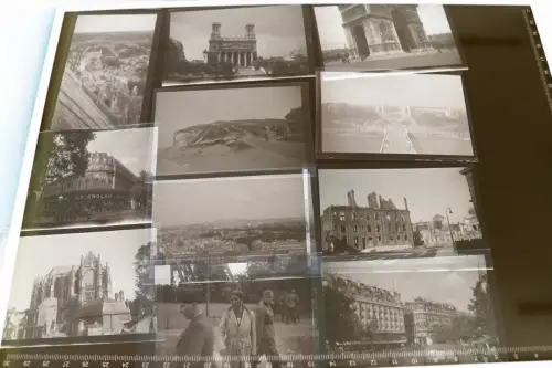 166 Negative eines Soldaten - Westfeldzug - Frankreich , Belgien ? Heimat 