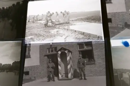 166 Negative eines Soldaten - Westfeldzug - Frankreich , Belgien ? Heimat 