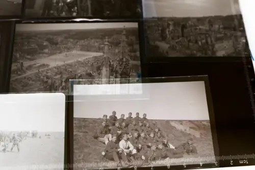 166 Negative eines Soldaten - Westfeldzug - Frankreich , Belgien ? Heimat 