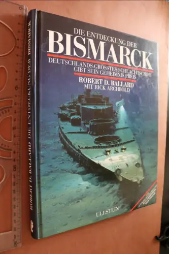 tolles Buch - Robert D. Ballard - Die Entdeckung der Bismarck 