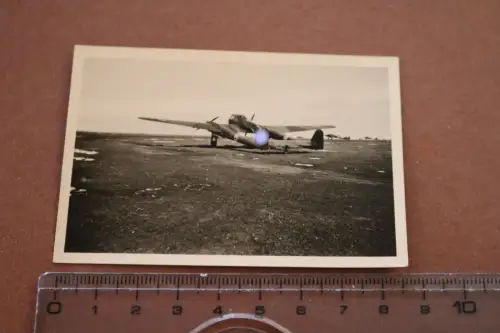 tolles altes Foto - Feldflugplatz Focke-Wulf Fw 189 „Uhu“ 
