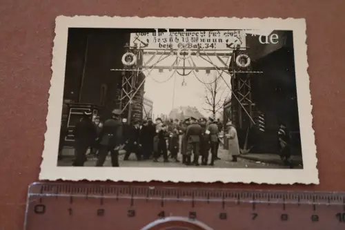 tolles altes Foto Tag der Wehrmacht ? Pio.Batl. 34 Koblenz Lützel Langemarkplatz