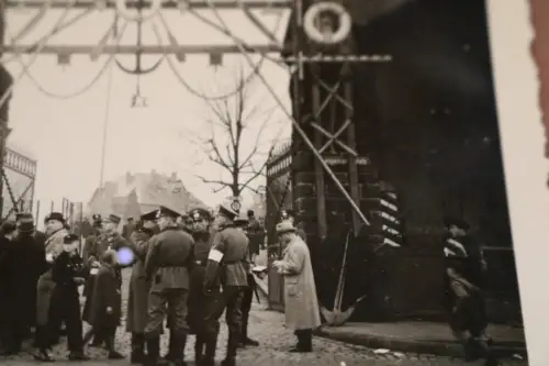 tolles altes Foto Tag der Wehrmacht ? Pio.Batl. 34 Koblenz Lützel Langemarkplatz