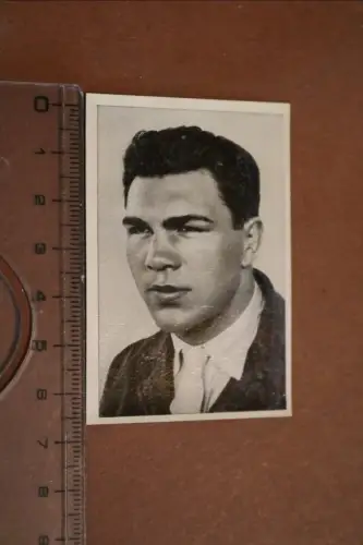 altes Sammelbild Trumpf Schokolade - Boxer Max Schmeling Nr. 3