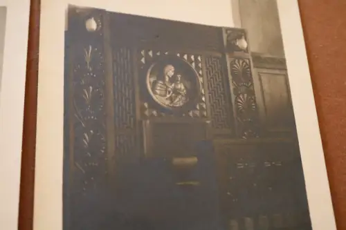 vier alte Fotokarten - Nonnenkirche Fulda und Abteil z.hl. Maria Fulda 