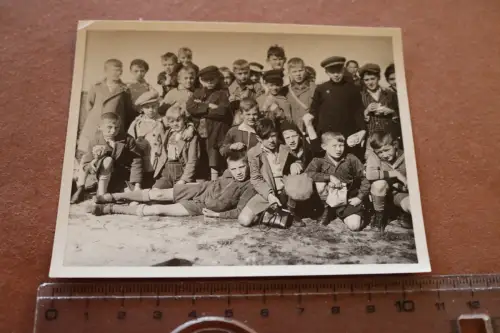 tolles altes Foto Schulausflug Knabenschule - 1932 