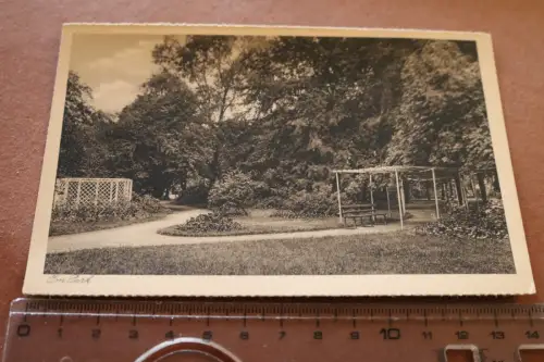 tolle alte Karte Park Lyzeum Kaiserswerther Diakonissen Hilden  20-30er Jahre ??