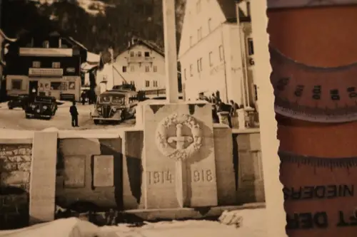 tolles altes Foto - Kriegerdenkmal 1914-1918 in Österreich - Ort ???