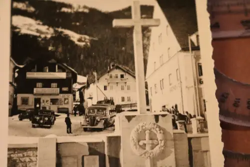 tolles altes Foto - Kriegerdenkmal 1914-1918 in Österreich - Ort ???