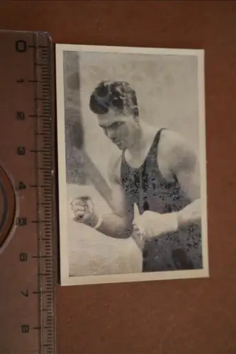 altes Sammelbild Trumpf Schokolade - Boxer Jack Dempsey  Bild 1 (2) 