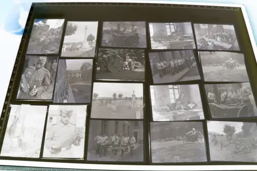 79 alte Negative eines Soldaten ,Westfeldzug, Frankreich, zerstörte Panzer, usw 