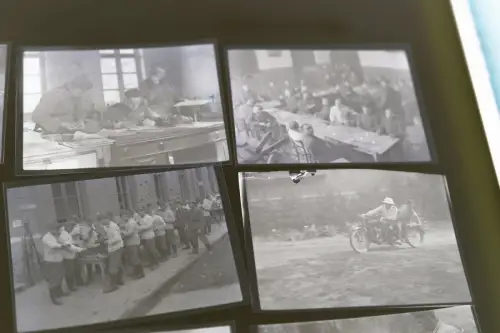 79 alte Negative eines Soldaten ,Westfeldzug, Frankreich, zerstörte Panzer, usw 