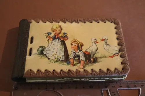 tolles altes kleines Album 8 Fotos  Hochzeit eines Soldaten St. Benno 1942