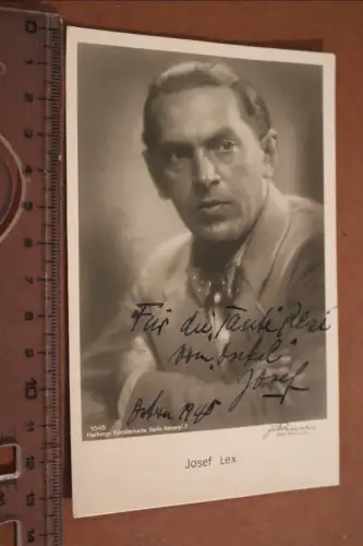 tolle alte Karte - Josef Lex - 1345 Hartungs Künstlerkarten  original signiert 