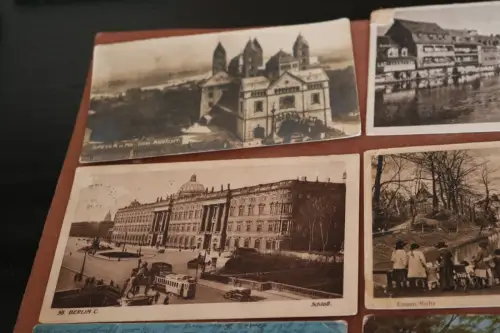 14 tolle alte Karten - vers. Orte usw. vor 1945