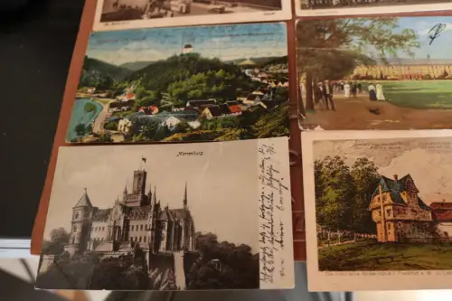 14 tolle alte Karten - vers. Orte usw. vor 1945