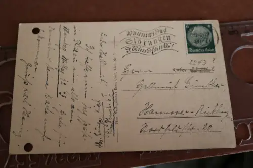 tolle alte Karte - Hochbrücke bei Grünthal 1939