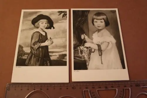 zwei tolle alte Karten Künstler-AK C.  Max: , Primus-Postkarte, 