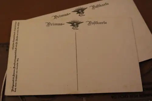 zwei tolle alte Karten Künstler-AK C.  Max: , Primus-Postkarte, 