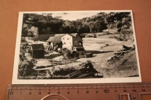 tolle alte Karte - Schwarzwald -Kapfenhardter Sägemühle 20-40er Jahre ?