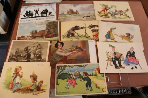 212 tolle alte Karten, Kitsch, Künstler, Feldpost usw viel Deutsches Reich 