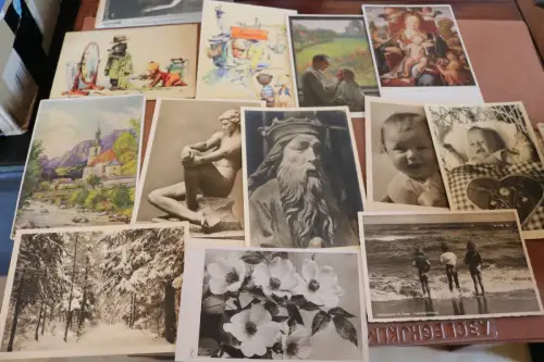 212 tolle alte Karten, Kitsch, Künstler, Feldpost usw viel Deutsches Reich 