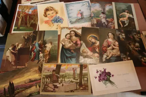 212 tolle alte Karten, Kitsch, Künstler, Feldpost usw viel Deutsches Reich 