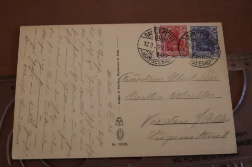 tolle alte  Künstlerkarte - Nordseebad St.Peter-Ording - Am Walde 1920