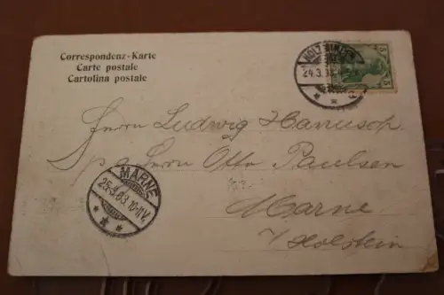 tolle alte Fotokarte Concertsängerin - Emmy Tanneberg-Hagedorn  1903 Bodethaler