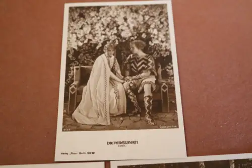 drei tolle alte Filmkarte - Ross Verlag - Die Nibelungen 