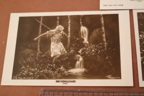 drei tolle alte Filmkarte - Ross Verlag - Die Nibelungen 