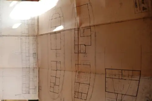 toller alter Schiffsgrundriss SS Suvi Saimaa  Finnland