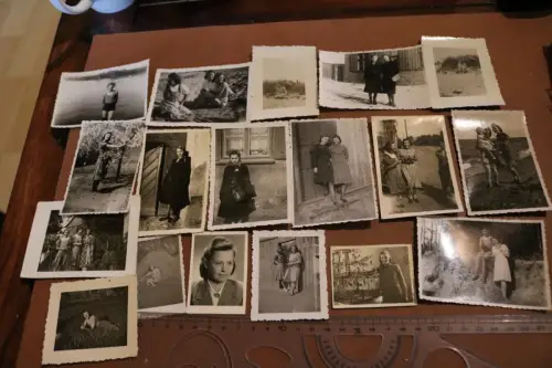 18 tolle altes Fotos - hübsche Mädels - BDM ??  40er Jahre 