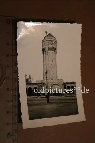 tolles altes Foto - Wasserturm Düren - 30-40er Jahre 