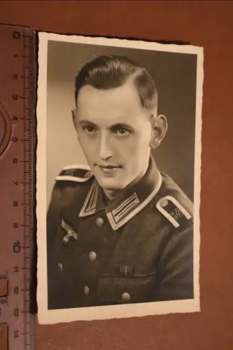 tolles altes Foto - Portrait eines Soldaten - Inf.Regt. 34 ???  