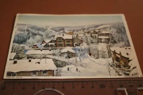 tolle alte Karte - Eduscho Kaffee - Oberschreiberhau - Schlesien 